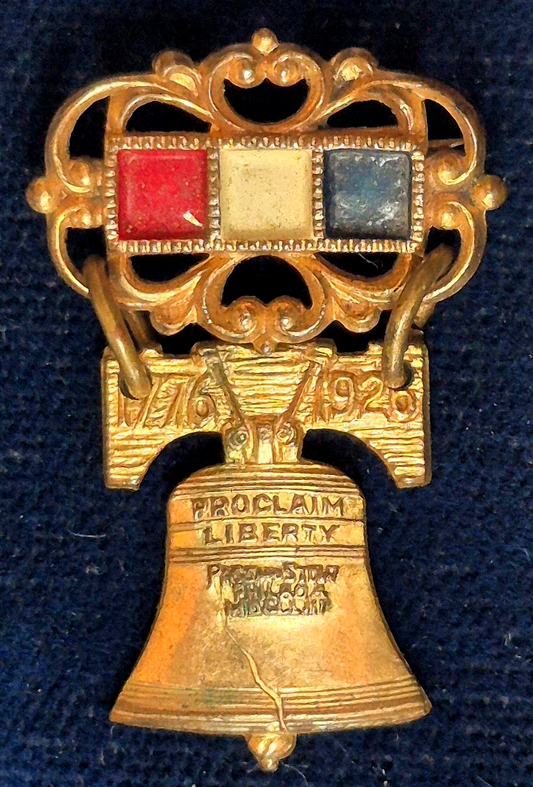Vintage 1926 Philadelphia Sesqui-Centennial Expo Souvenir Liberty Bell Medal