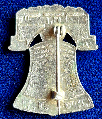 Vintage 1926 Philadelphia SesquiCentennial Expo Souvenir Enamel Liberty Bell Pin