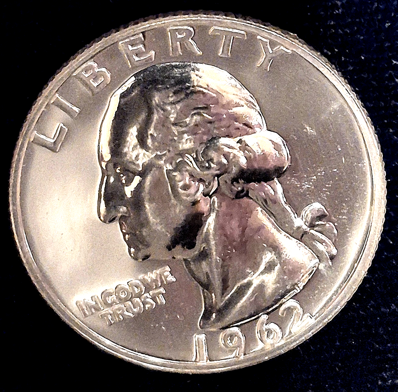 1962 Choice/Gem Proof Quarter 90% Silver  Blazing Mirrored Surface