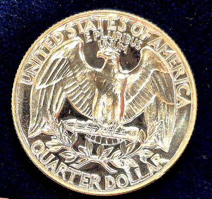 1962 Choice/Gem Proof Quarter 90% Silver  Blazing Mirrored Surface