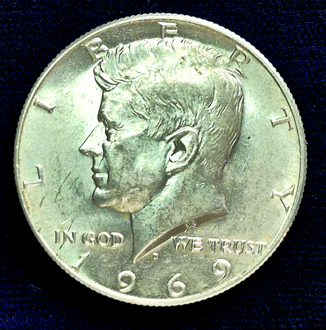 Silver Kennedy Half Dollar Lot - (2) 1964 90% Silver & (1) 1964-D 40% Silver 50C