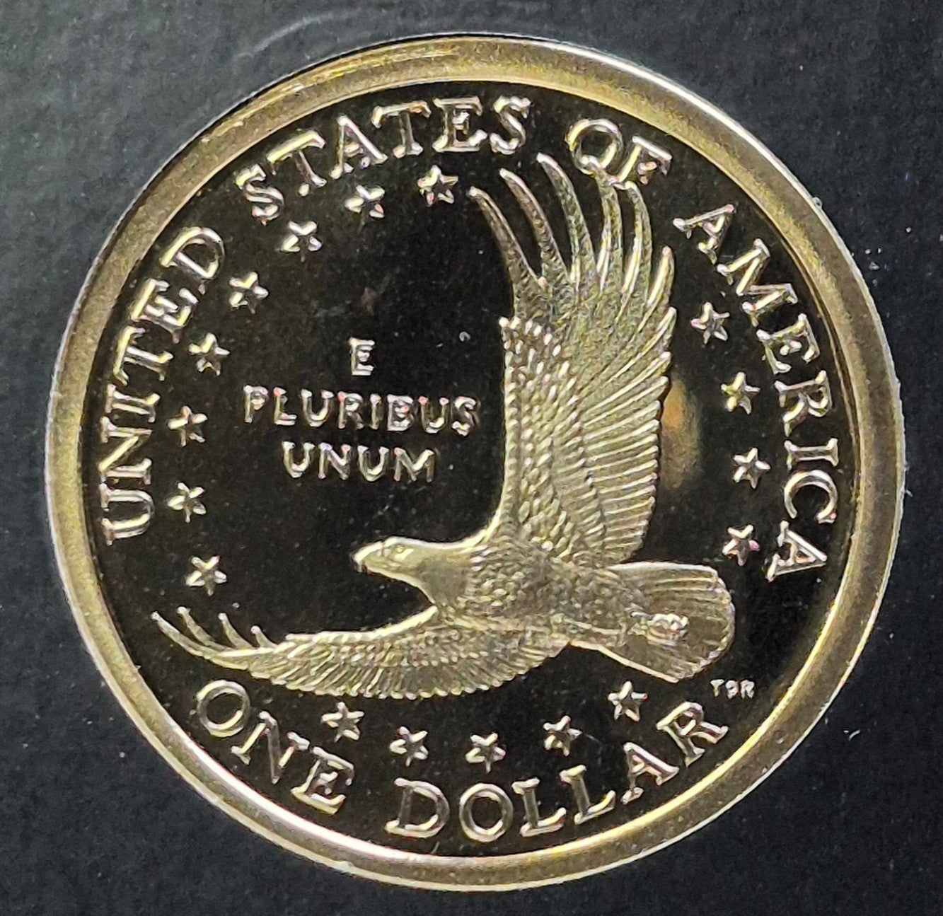 2001-S Sacagawea Dollar - Gem Proof Deep Cameo U.S. Coin, Collectors Case