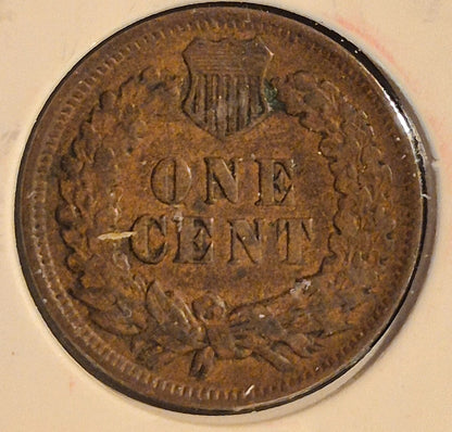 1898-1899-1900 LOT OF (3) INDIAN HEAD CENTS , G-VG Features, Exact Coins Shown
