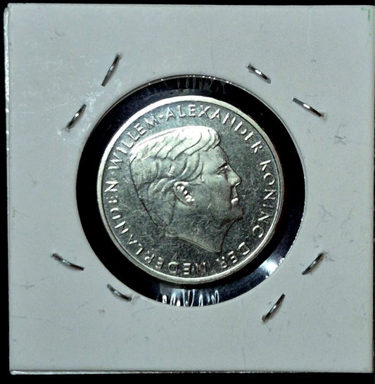Aruba 1-Florin coin, 2016. KM# 56, nickel-plated-steel. King Willem-Alexander.