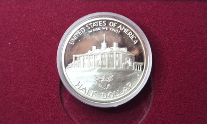 🔥1982-S George Washington Commem Proof Half Dollar 90% Silver US Coin COA & Box