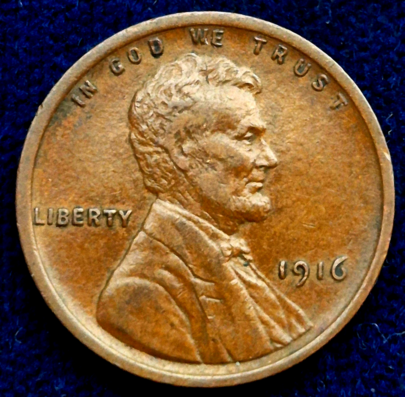 1916 P Lincoln Cent AU+++ Features / See Video/ Coin Shown Is The One