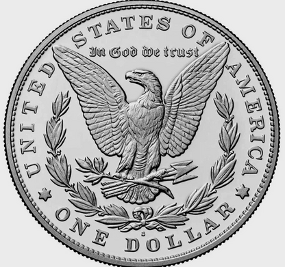 2023-S Morgan Proof Silver Dollar San Francisco .999 Silver w/OGP Box & COA