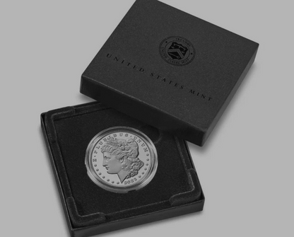 2023-S Morgan Proof Silver Dollar San Francisco .999 Silver w/OGP Box & COA