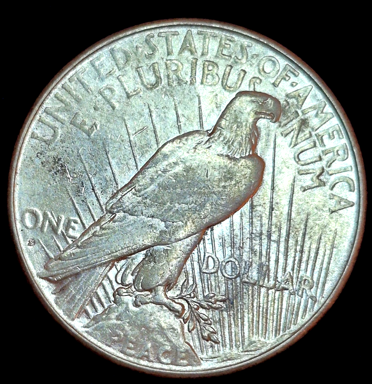 1928 S Silver Peace Dollar $1 AU+ Features, Semi-Key Date, 90% Silver