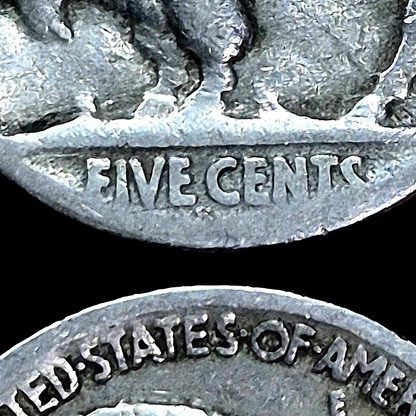 Nice Matched Set of (2) G-VG Choice Date Buffalo Nickels (1) 1923p and (1) 1923S