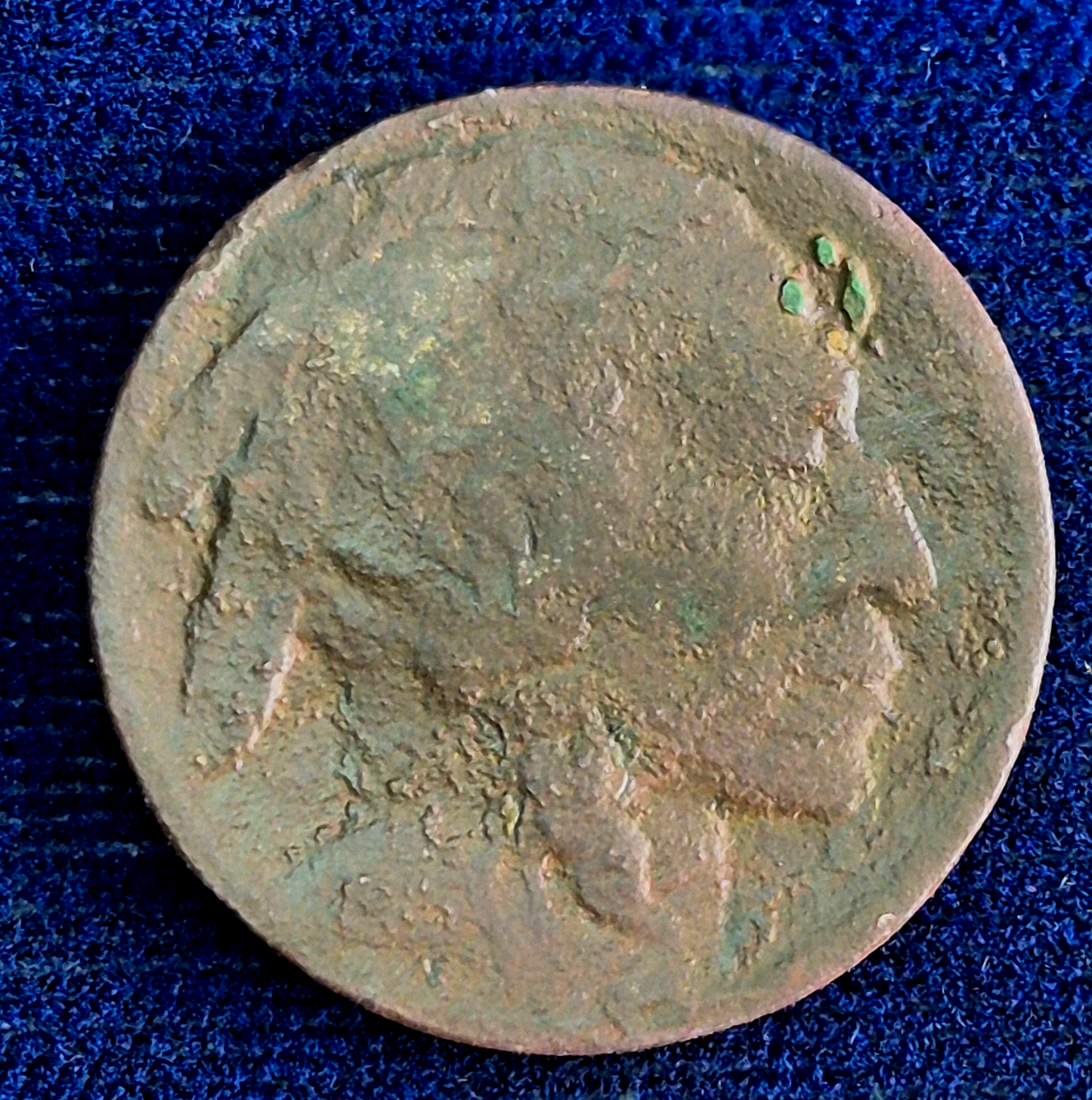 1915 S Buffalo Nickel Highly Sought After Key Date, Corroded AG Features or Less