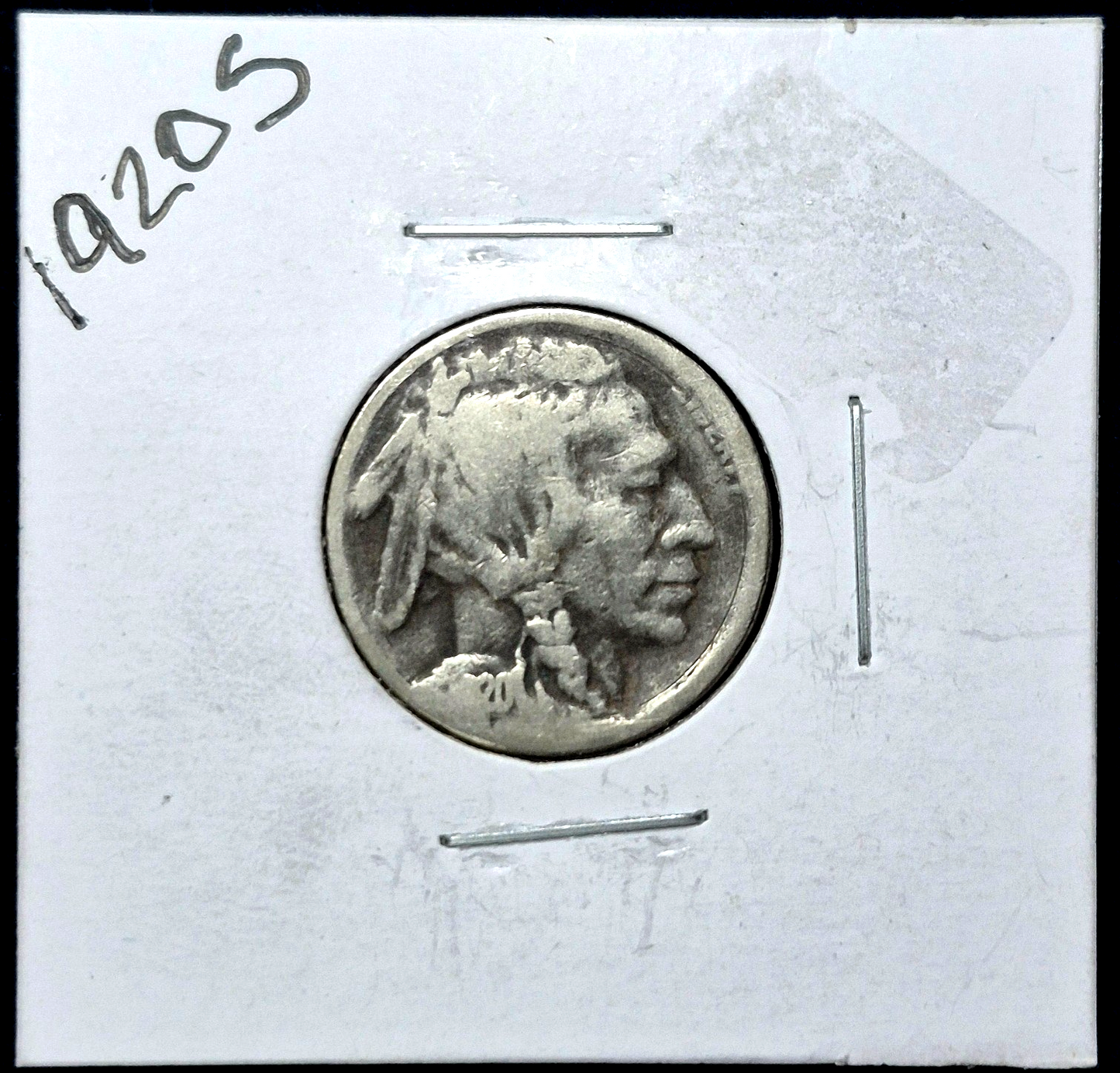 1920 S Buffalo Nickel Sharp VG-F Features Partial Date/Horn Better Date 5C