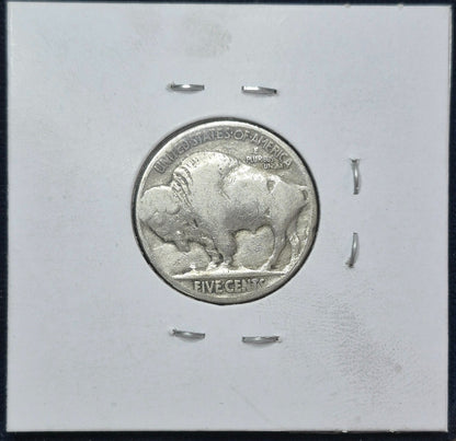 1918 Buffalo Nickel Nice G-VG Features Faint Date Partial Horn Better Date