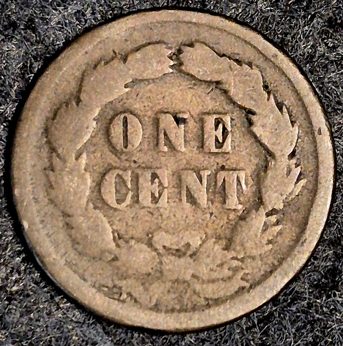 1859 Indian Head Cent First Year Good Features Laurel Wreath Reverse Coin Shown