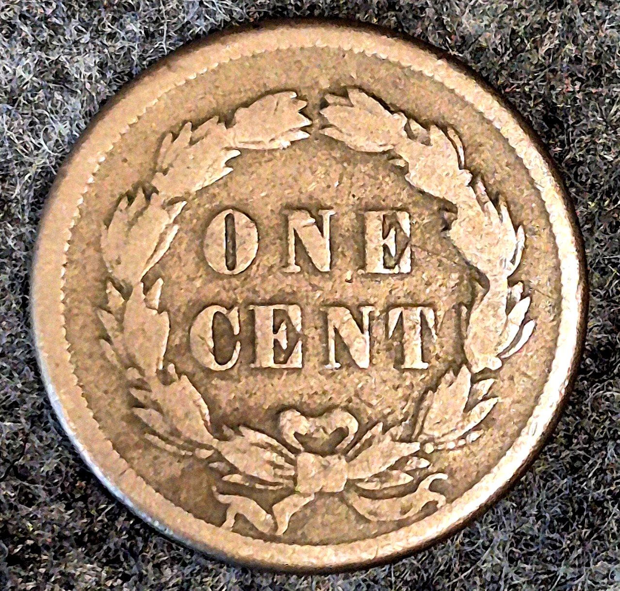 1859 Indian Head Cent First Year VG Features Partial Liberty Coin Shown