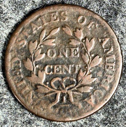 1803 Draped Bust Large Cent Small Date Large Fraction Coin Shown G Features