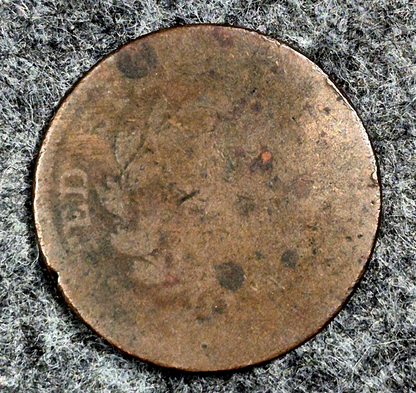 1798 Draped Bust Large Cent First Hair Distant Eight Coin Shown AG Features