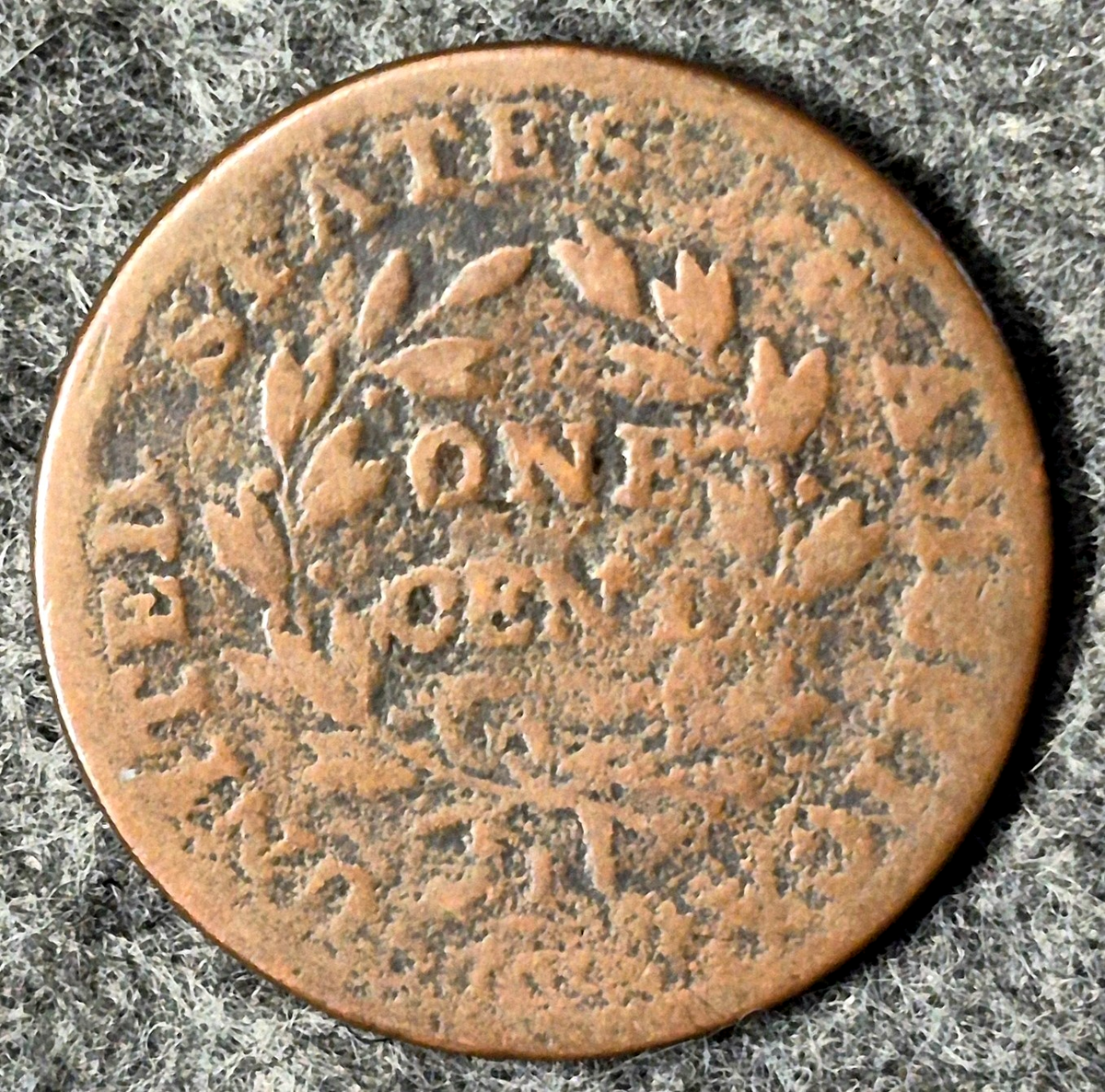 1798 Draped Bust Large Cent 2nd Hair Small "8" Coin Shown G-VG Features