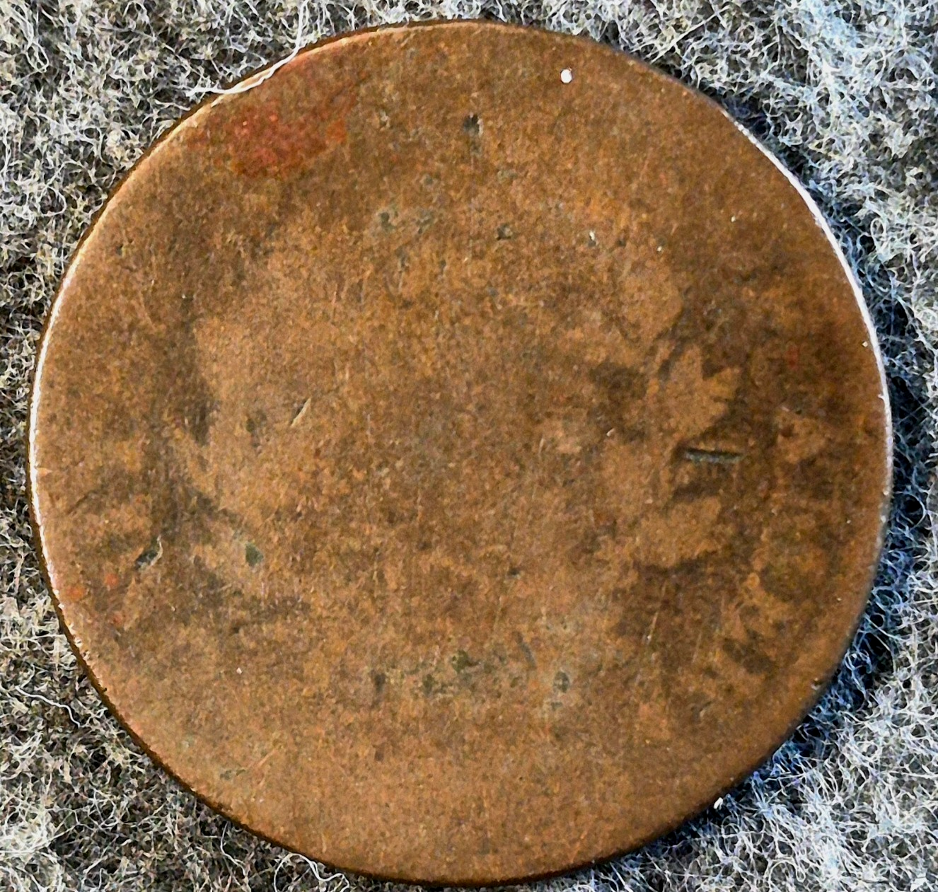 1800 Draped Bust Large Cent Coin Shown AG Features
