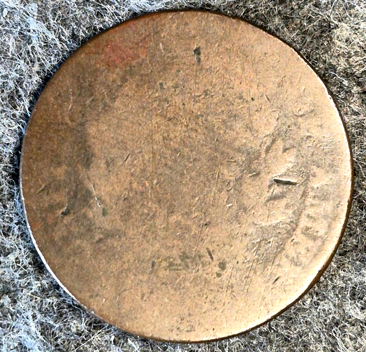1800 Draped Bust Large Cent Coin Shown AG Features