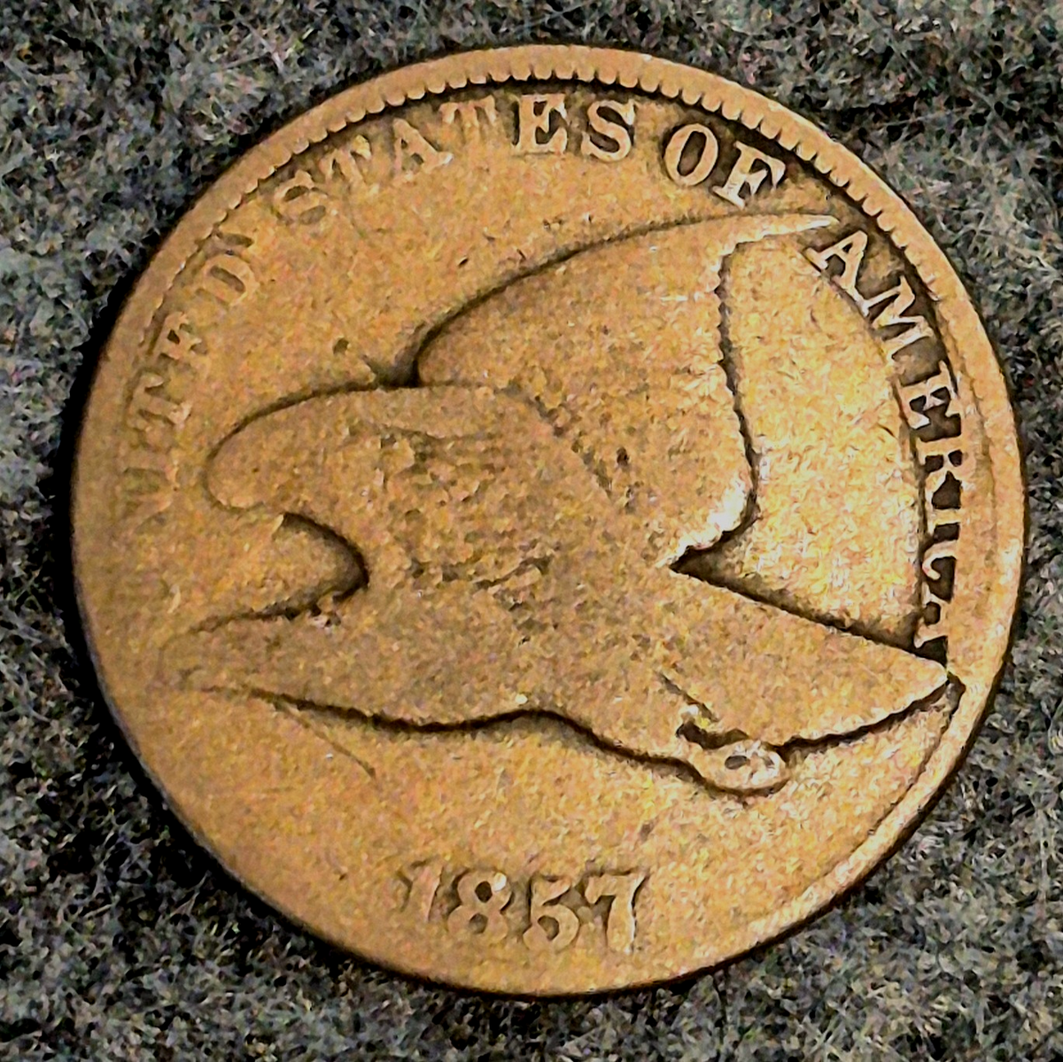 1857 Flying Eagle Cent Scarce FS 402 Snow 9 Die Clash Seated Liberty Half Dollar