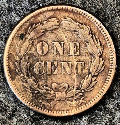 1859  INDIAN CENT FIRST YEAR XF-AU FEATURES TYPE ONE LAUREL WREATH REVERSE 1C