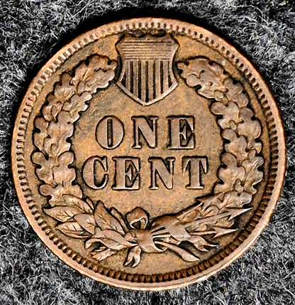 1892 Indian Head Cent Choice Crisp AU Features High Grade Coin Shown  1C