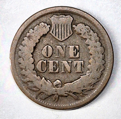 Cents of 1865, (1) Indian Head 1C, (1) Two Cent Pc. 2C (1) Liberty Three Cent 3C