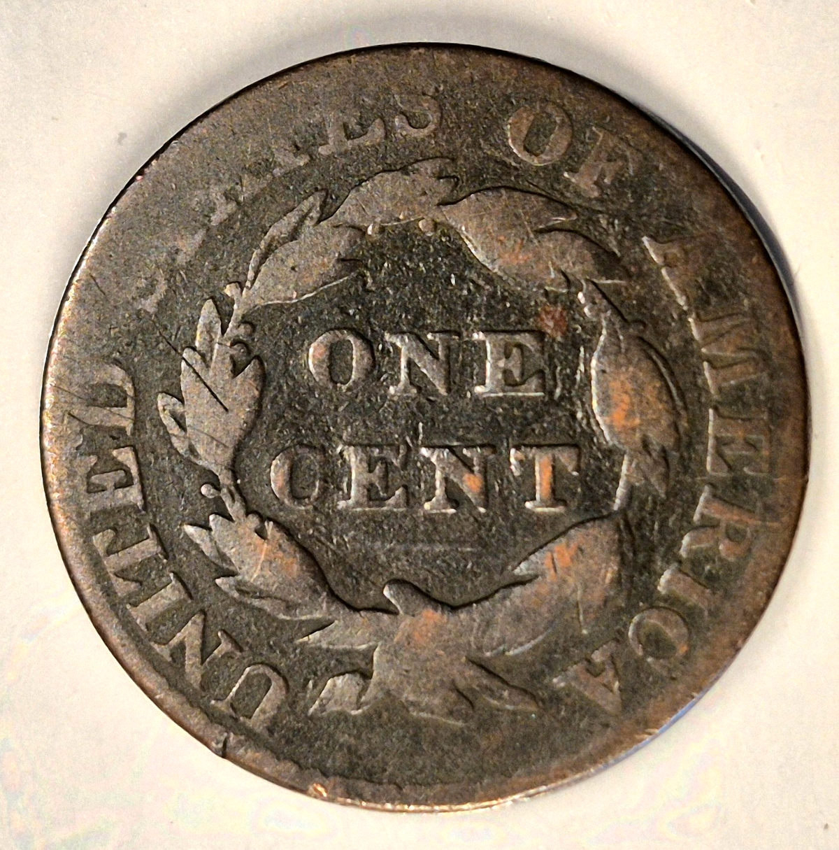 1827 Coronet Head Large Cent BN KM#45 Copper US 1C Item Shown