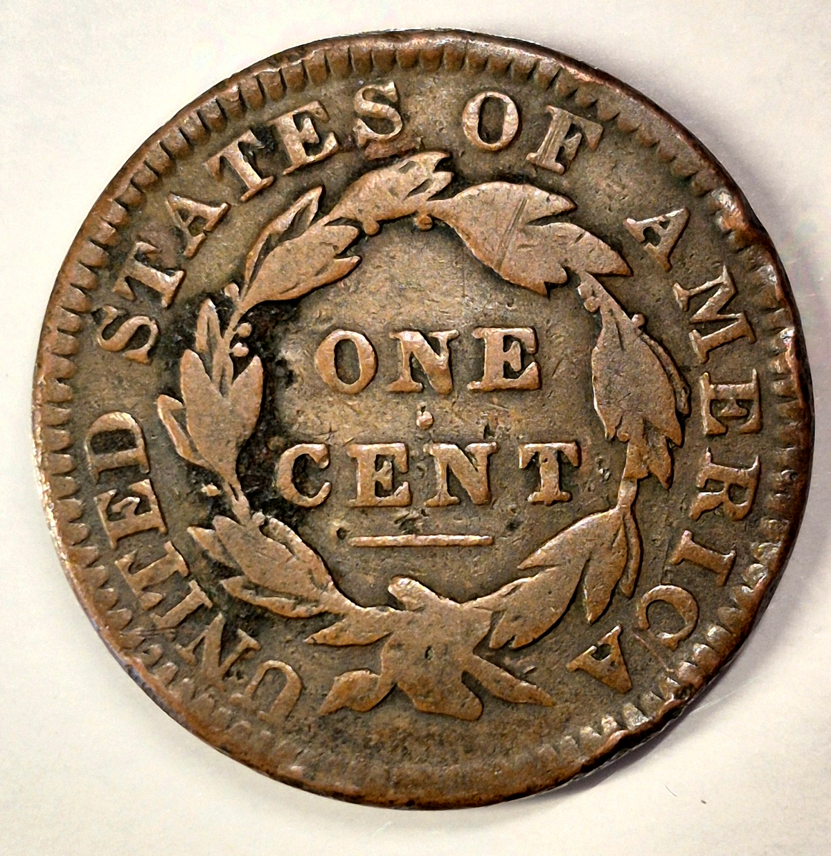 1834 Large Cent,N-2 R-1 Small 8 Large Star Medium Letters VF Features Item Shown