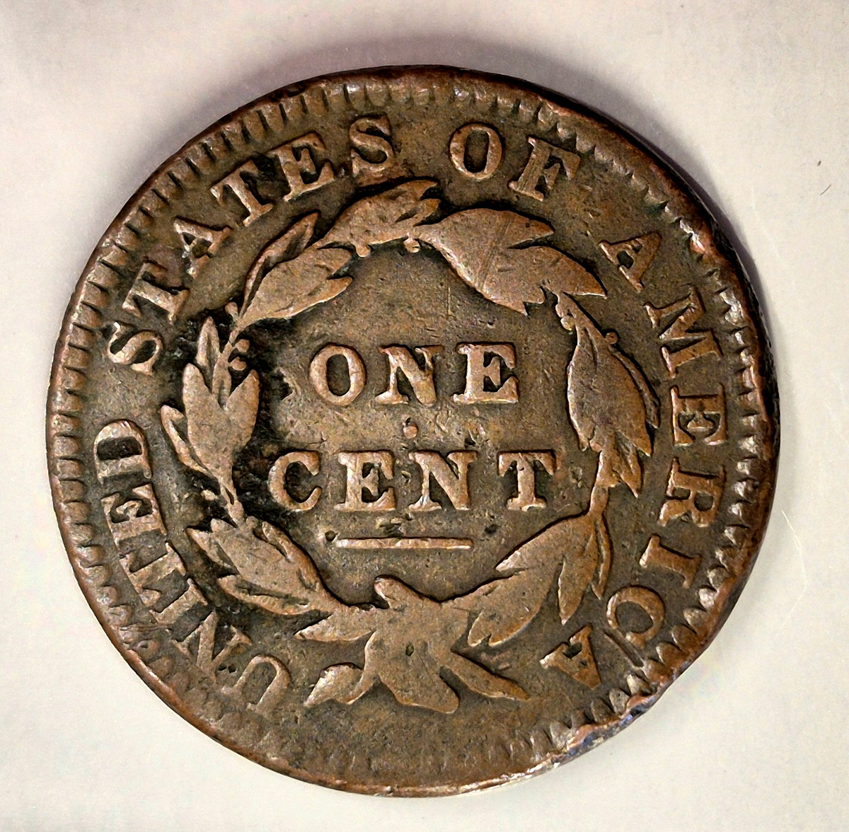 1834 Large Cent,N-2 R-1 Small 8 Large Star Medium Letters VF Features Item Shown
