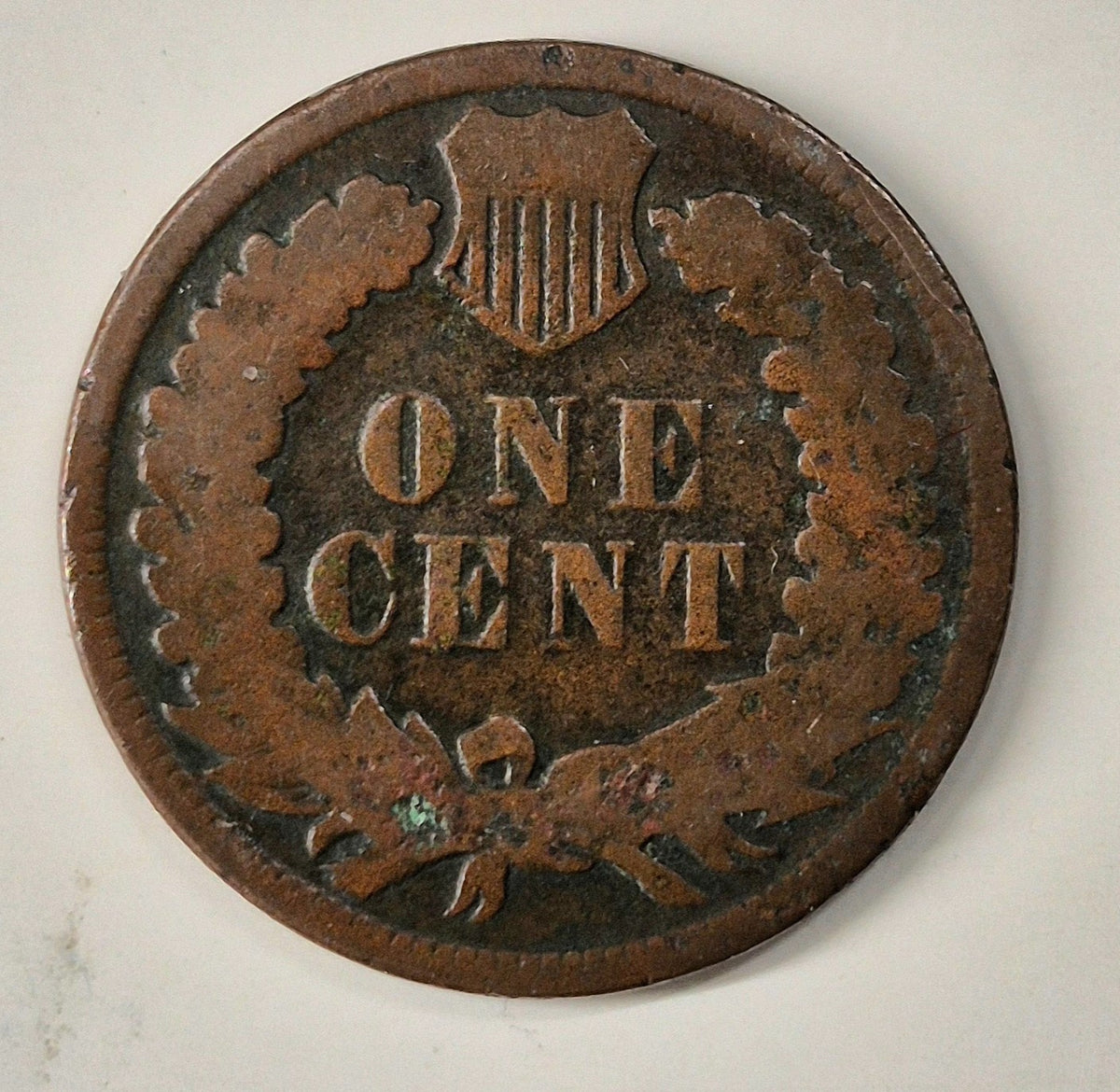 1885 Indian Head Cent Penny G-VG Features, Better Date, Coin Shown 1C