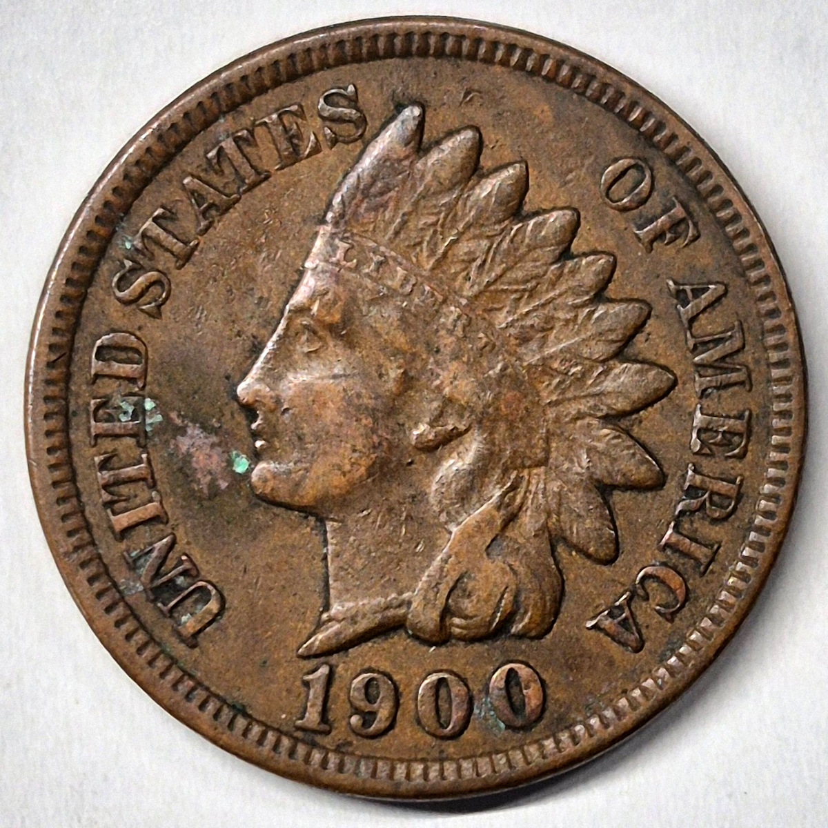 1900 Indian Head Cent Choice XF+ Features High Grade Coin Shown 1C
