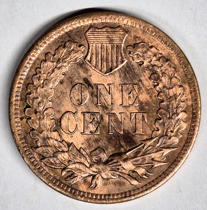 1907 Indian Head Cent Choice AU-MS Features High Grade Coin Shown 1C