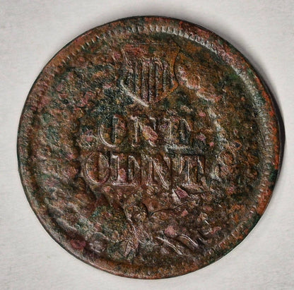 1865 Indian Head 1C AG or Less Features Corrosion 😎Reconditioner Challenge Coin