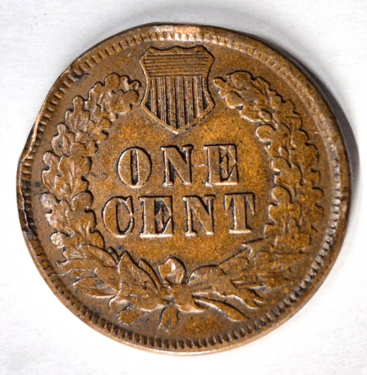 1873 Indian Head Cent Open "3" Choice AU-MS Features High Grade Coin Shown 1C