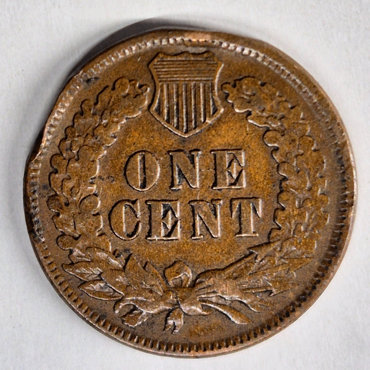 1873 Indian Head Cent Open "3" Choice AU-MS Features High Grade Coin Shown 1C