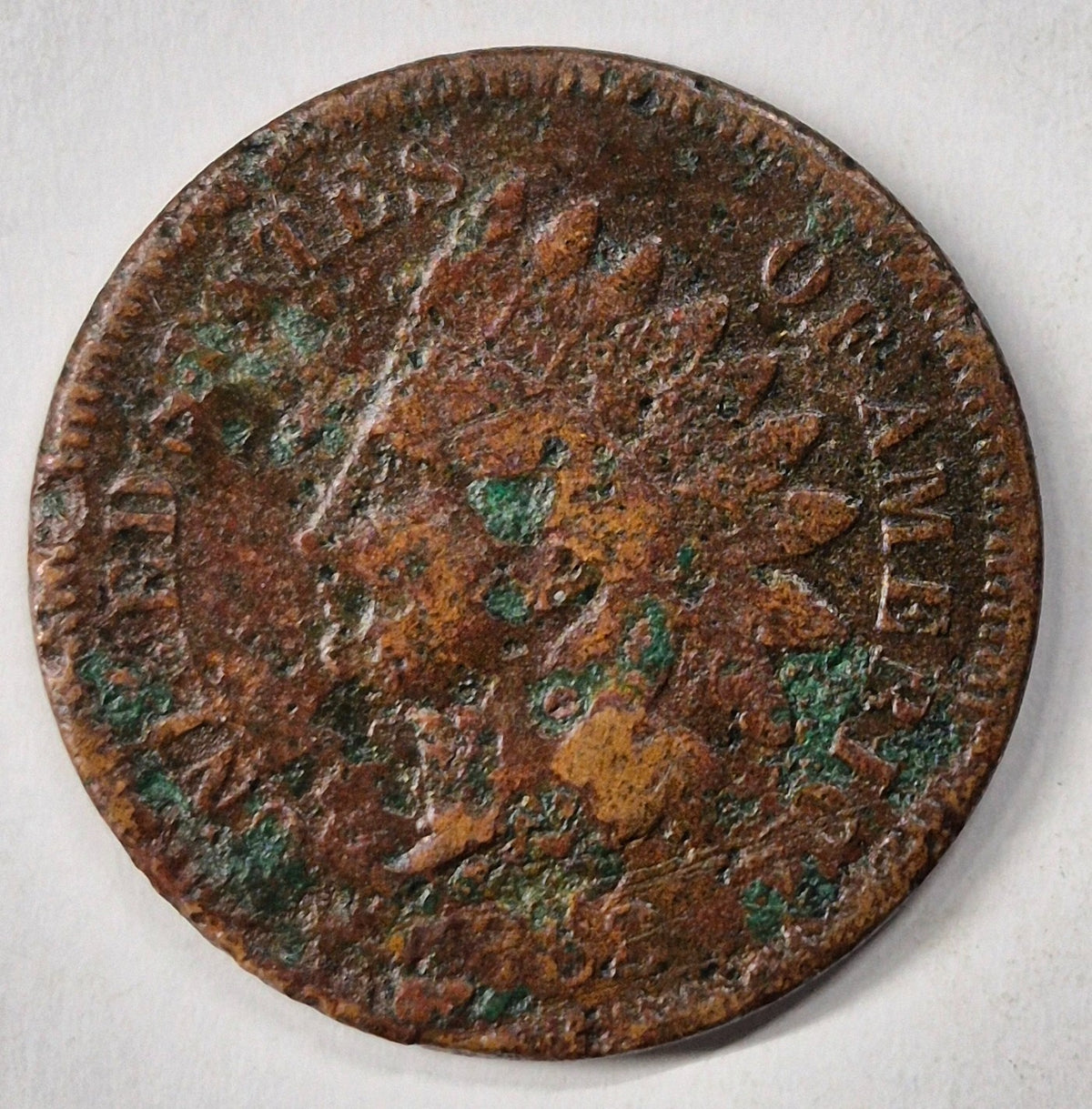 1868 Indian Head 1C AG Obv, Fine Rev Features 😎Reconditioner Challenge Coin