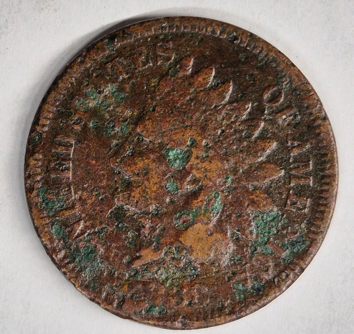 1868 Indian Head 1C AG Obv, Fine Rev Features 😎Reconditioner Challenge Coin