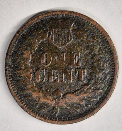 1868 Indian Head 1C AG Obv, Fine Rev Features 😎Reconditioner Challenge Coin