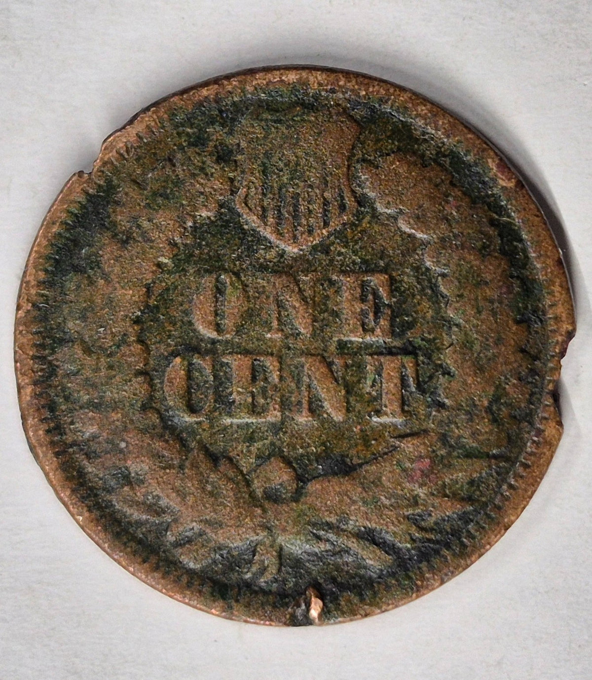 1870 Indian Head 1C Good Features Environmental 😎Reconditioner Challenge Coin