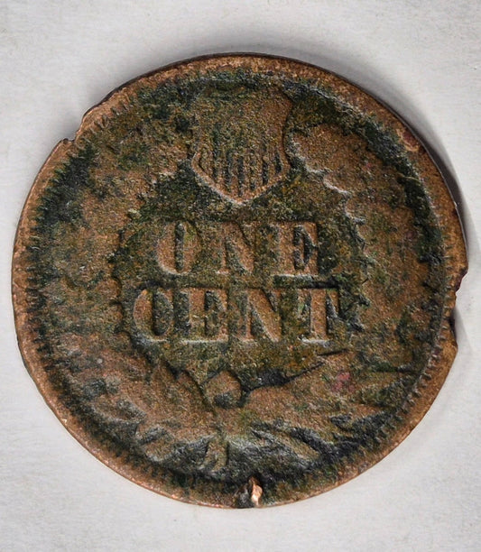 1870 Indian Head 1C Good Features Environmental 😎Reconditioner Challenge Coin