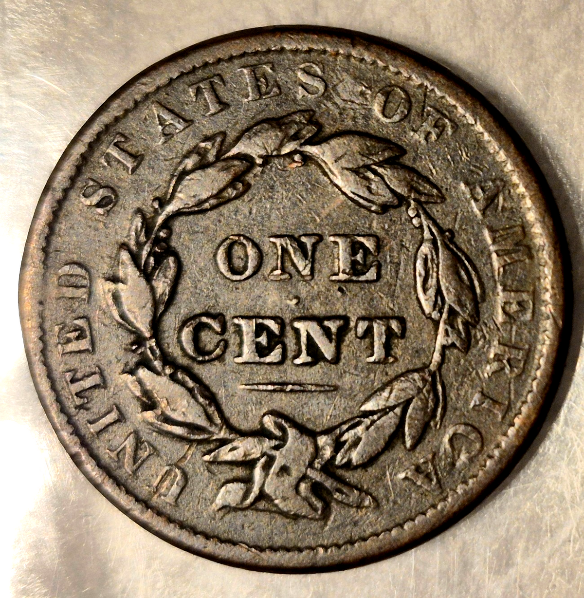 1838 Coronet Matron Head Large Cent Crisp Very Fine VF Features 1C Coin Shown