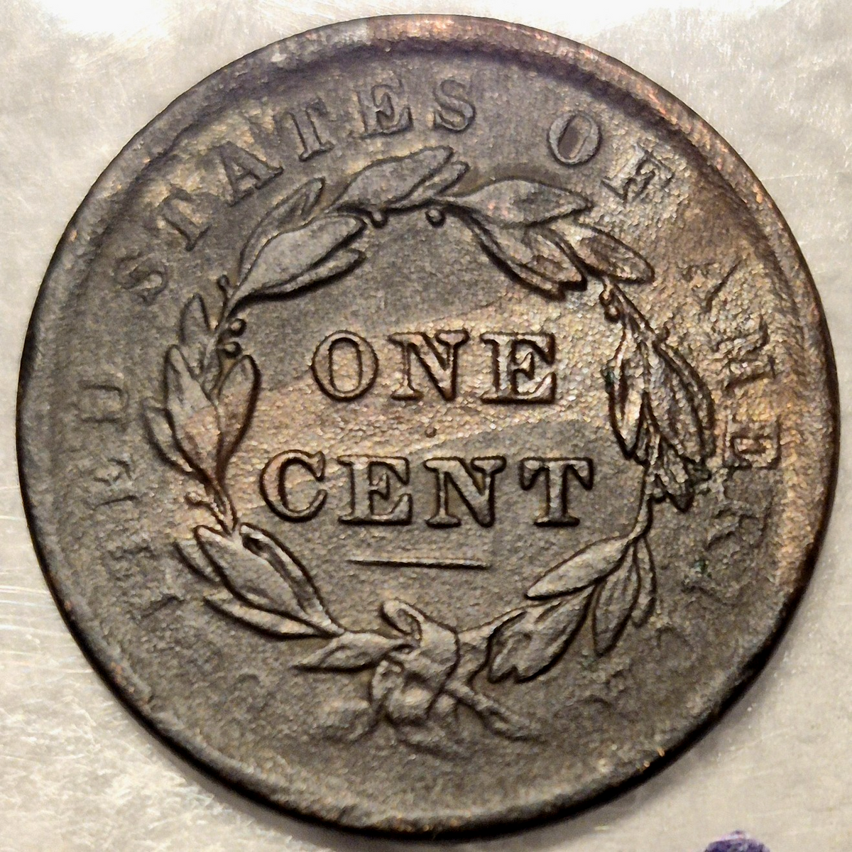1838 Coronet Matron Head Large Cent Crisp Very Fine VF Features 1C Coin Shown