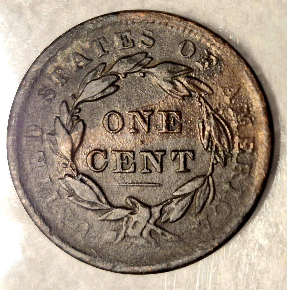 1838 Coronet Matron Head Large Cent Crisp Very Fine VF Features 1C Coin Shown