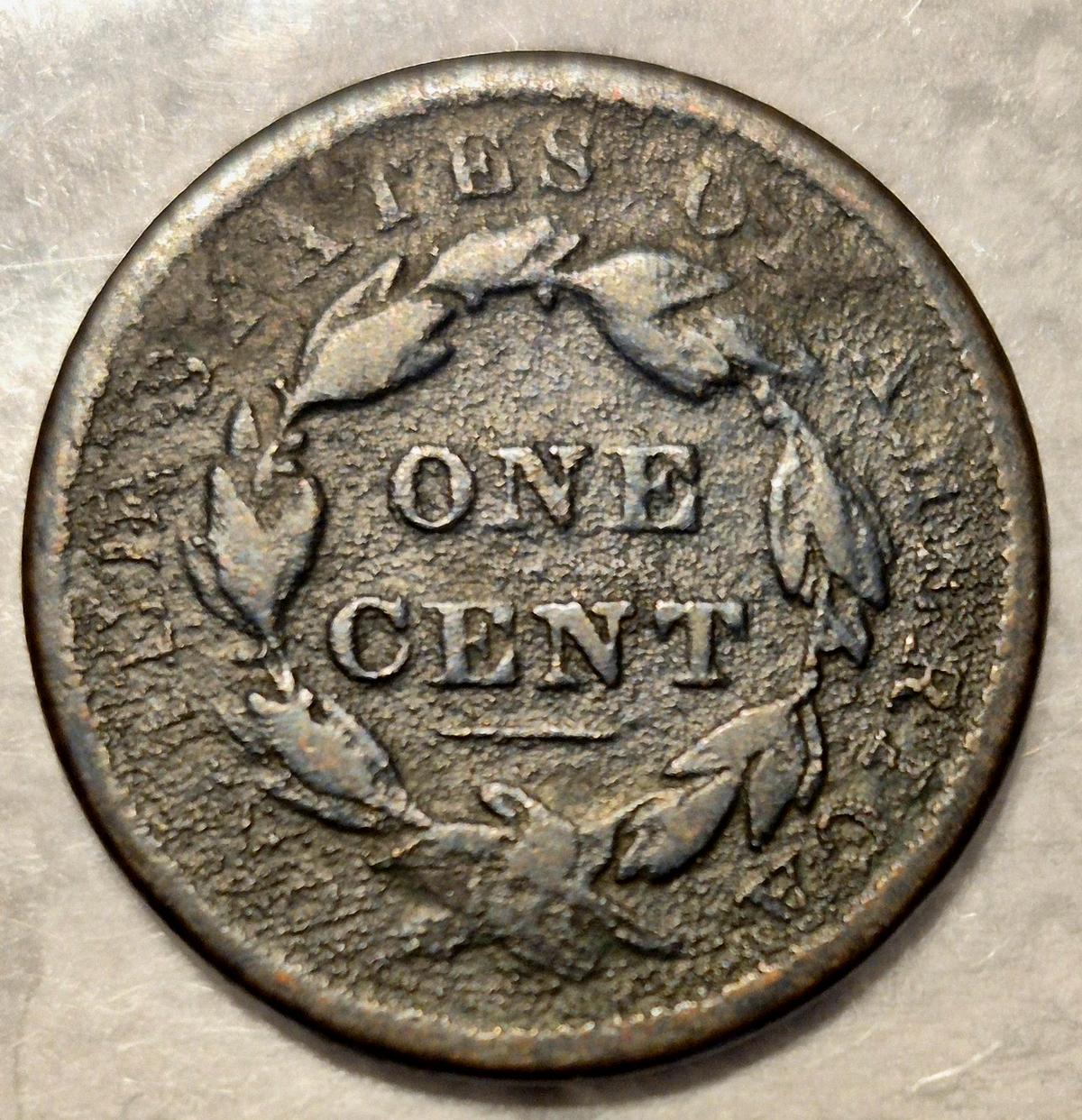 1838 Coronet Matron Head Large Cent Fine+ Features 1C Coin Shown