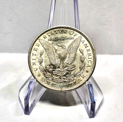 1889 Morgan $1 Dollar 90% Silver Clean Cheeks Crisp AU-MS Features $1