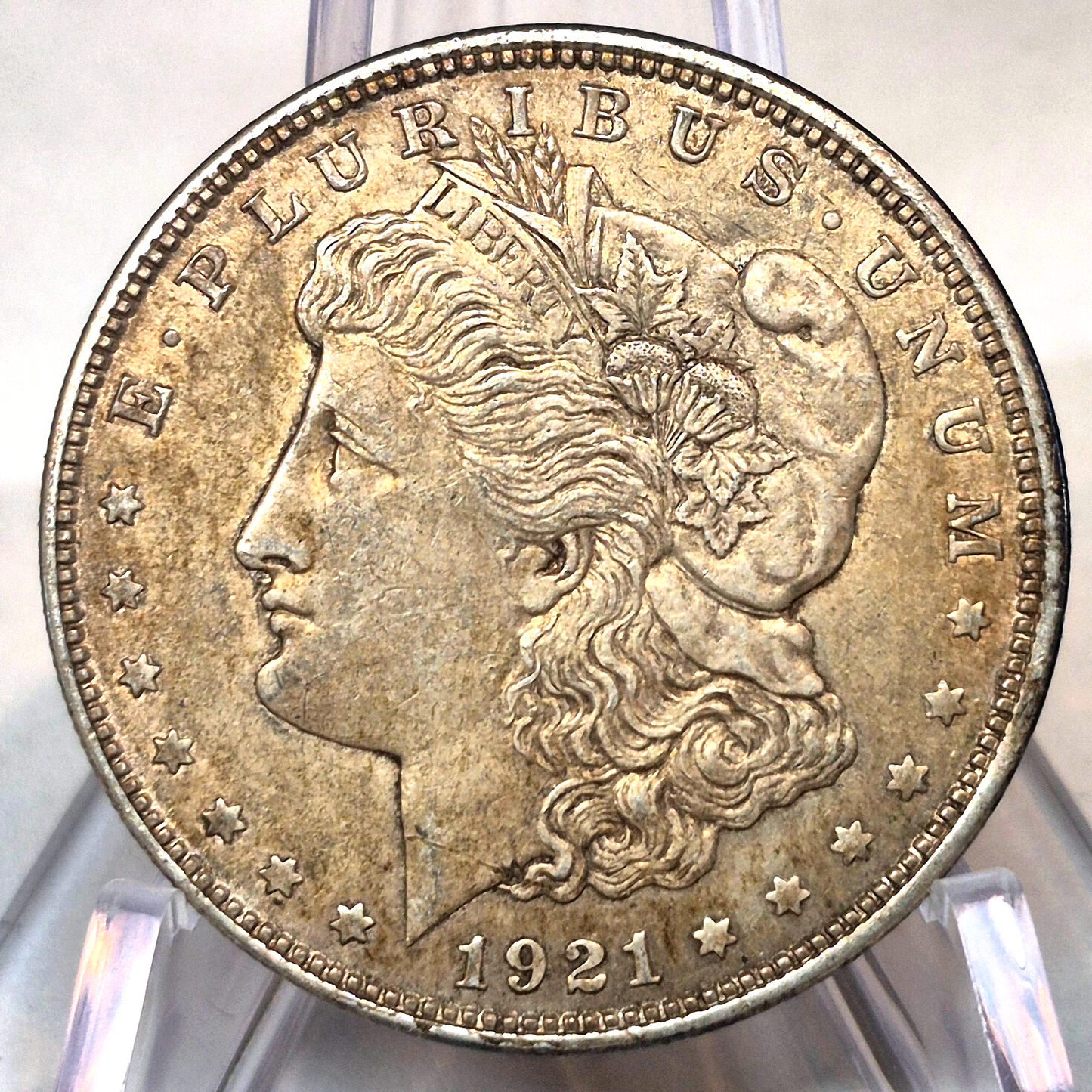 1921 Morgan $1 Dollar 90% Silver🔥Excellent Crisp MS Features🔥Great Toning $1