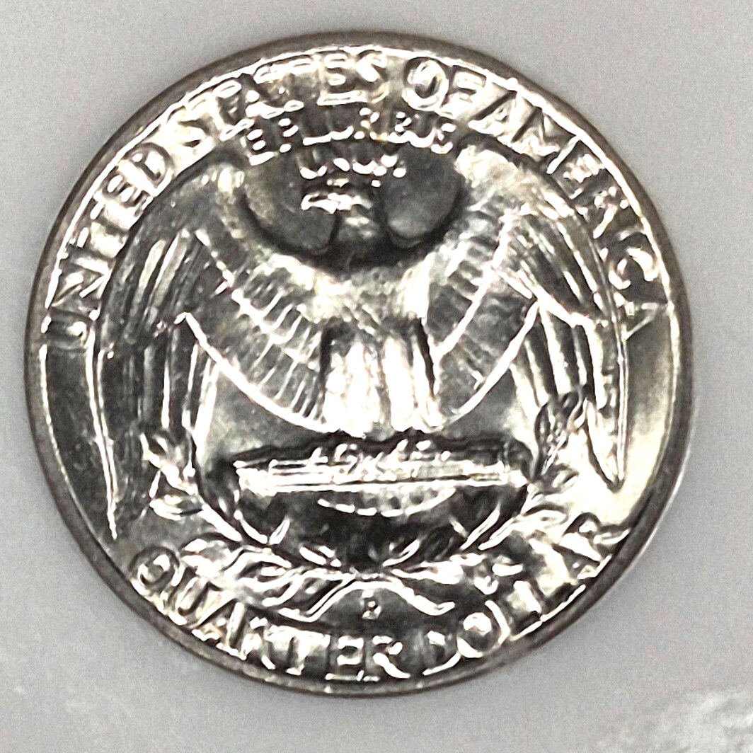 1961-D 90% Silver Washington Quarter NGC MS 65 Highly Collectable Vintage Slab