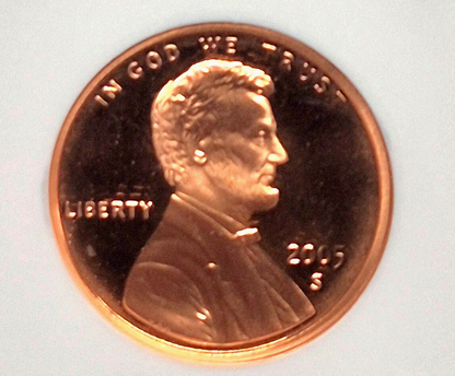 (2) 2005 S Proof Lincoln Cents Sequential #'s NGC Grade PF69 RD Red Ultra Cameo